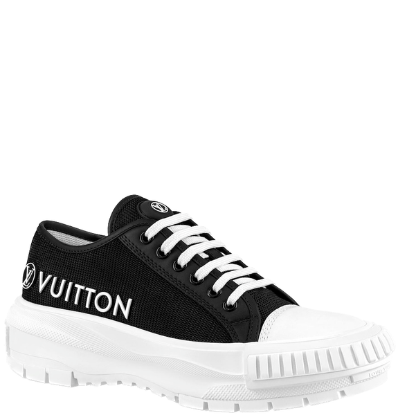  Giày Nữ Louis Vuitton Lv Squad Trainers 'Black' 