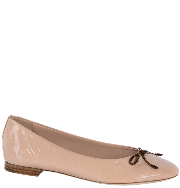  Giày Nữ Louis Vuitton Nina Flat Ballerinas 'Nude' 