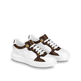  Giày Nữ Louis Vuitton Time Out Trainers 'White' 