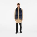  Khăn Burberry Check Cashmere Scarf 'Midnight' 