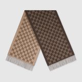  Khăn Gucci GG Cashmere Shawl 'Beige' 