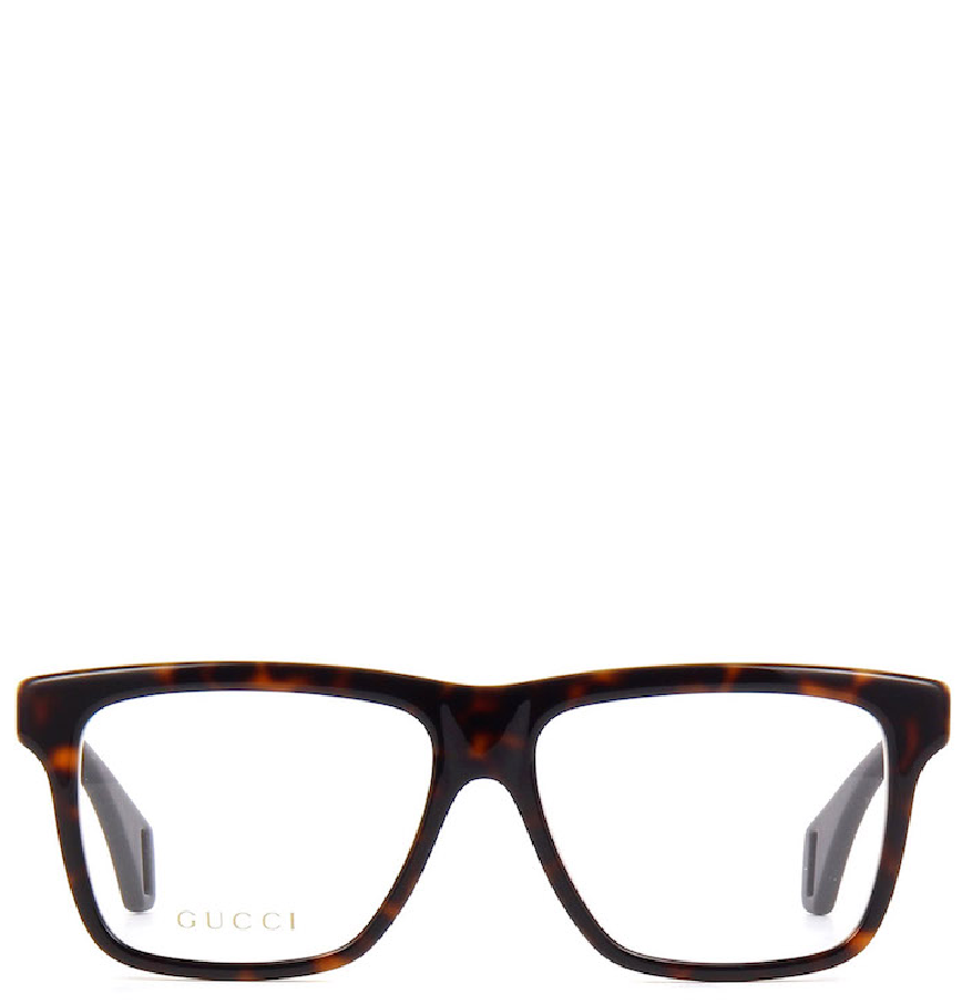  Kính Nam Gucci Eyeglasses New Havana 'Brown' 