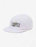  Mũ Maison Kitsune Flowers 5P Cap 'White' 