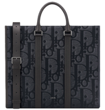  Túi Nam Dior East-west Tote Bag 'Black' 