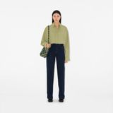  Túi Nữ Burberry Mini Check Knitted Tote 'Ivy' 