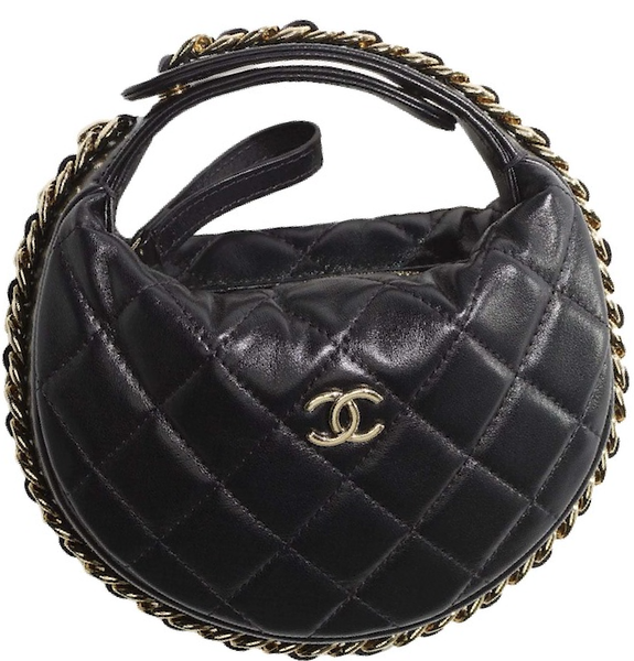  Túi Nữ Chanel Pouch Lambskin 'Black' 