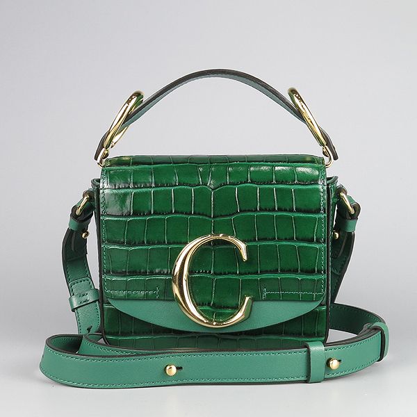  Túi Nữ Chloe Mini C Woodsy 'Green' 