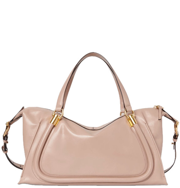  Túi Nữ Chloe Paraty 24 Bag 'Deep Beige' 