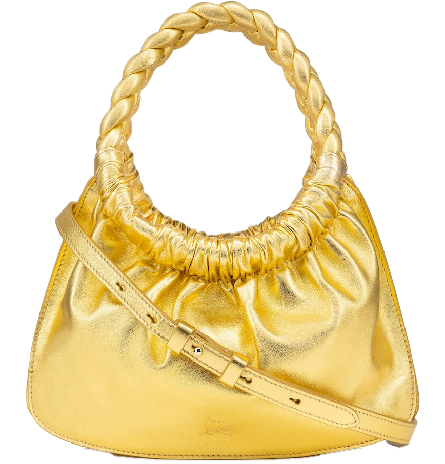  Túi Nữ Christian Louboutin Loubibraid 'Gold' 