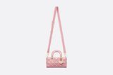  Túi Nữ Dior Small Lady D-joy Bag 'Pink' 