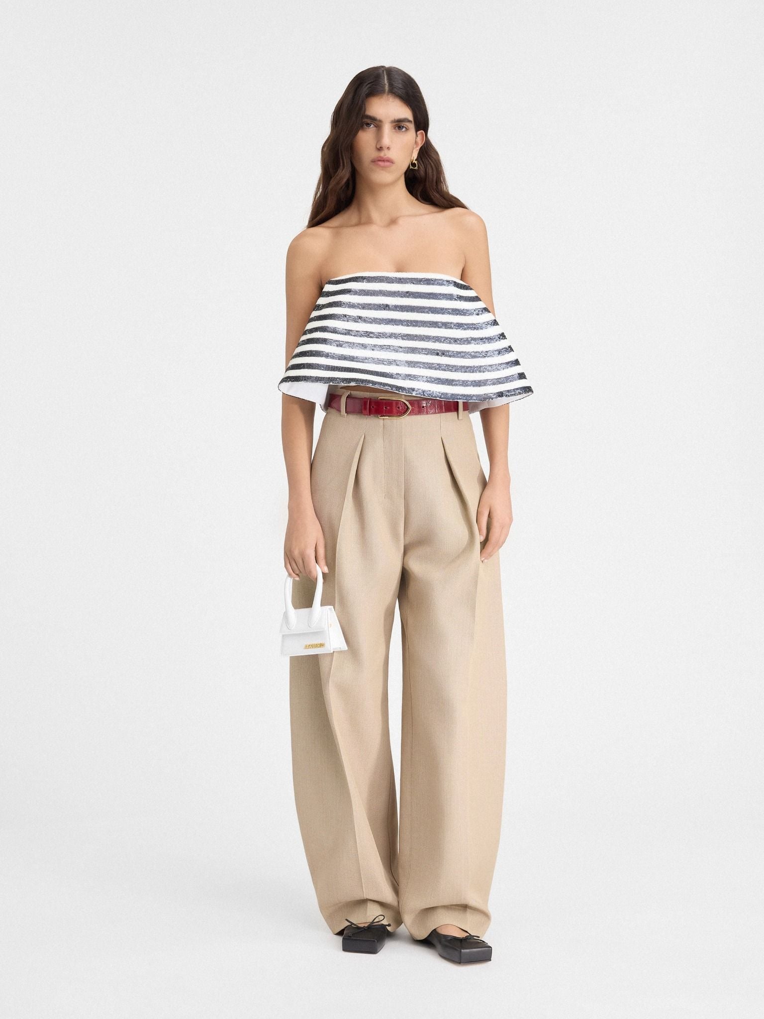  Túi Nữ Jacquemus The Chiquito 'White' 