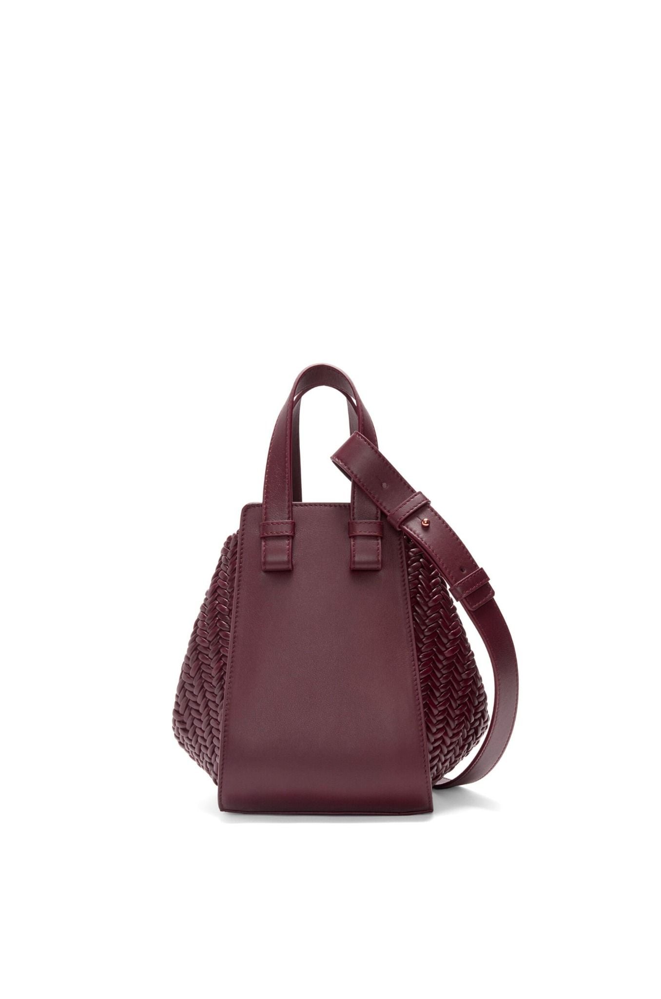 Túi Nữ Loewe Compact Hammock Bag 'Burgundy' 