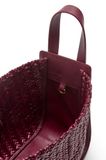  Túi Nữ Loewe Compact Hammock Bag 'Burgundy' 