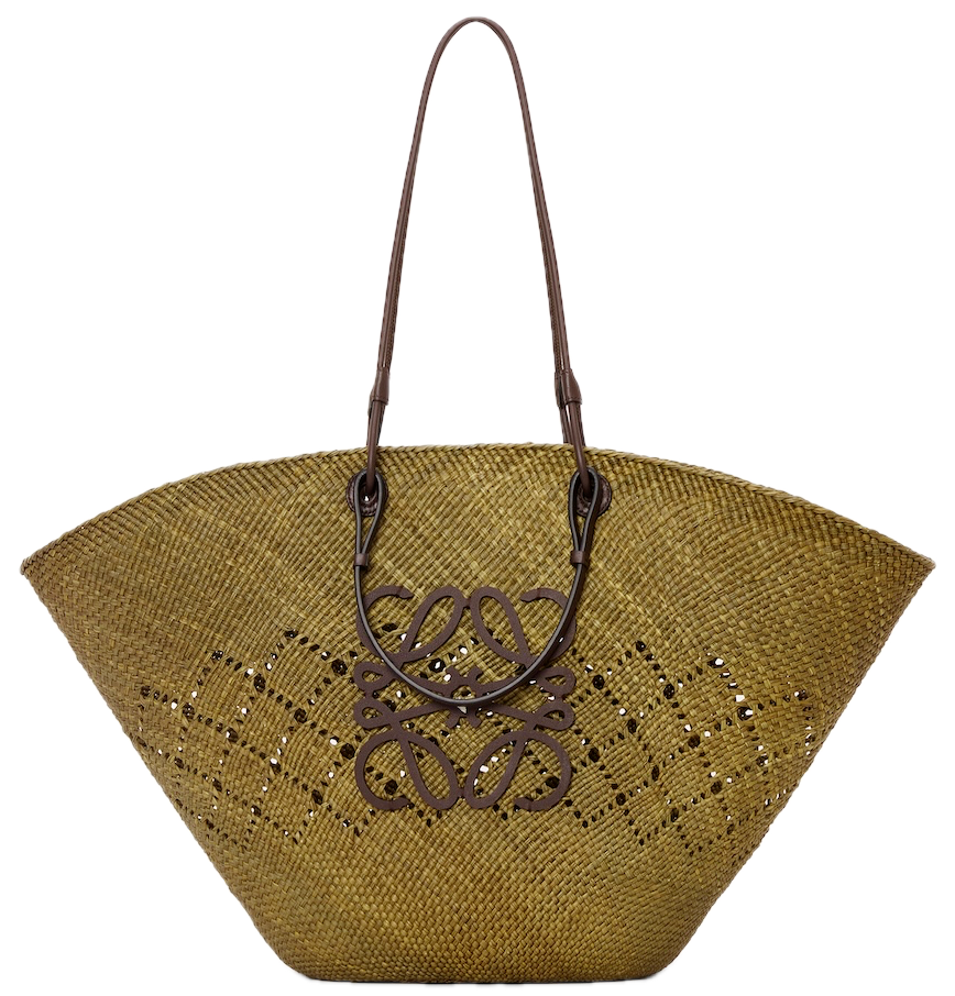  Túi Nữ Loewe Large Anagram Basket Bag 'Olive' 