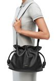  Túi Nữ Loewe Medium Flamenco Clutch 'Black' 