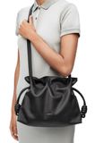  Túi Nữ Loewe Medium Flamenco Clutch 'Black' 