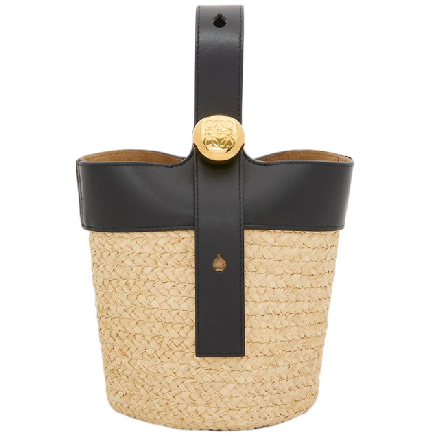  Túi Nữ Loewe Mini Pebble Bucket Bag 'Natural' 