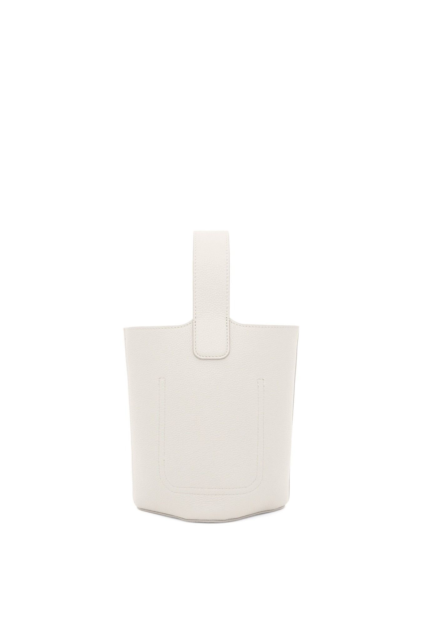  Túi Nữ Loewe Mini Pebble Bucket Bag 'White' 
