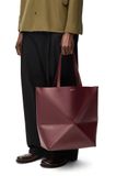  Túi Nữ Loewe XL Puzzle Fold Tote 'Burgundy' 