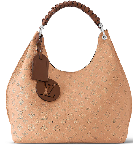  Túi Nữ Louis Vuitton Carmel Hobo Mahina 'Brown' 