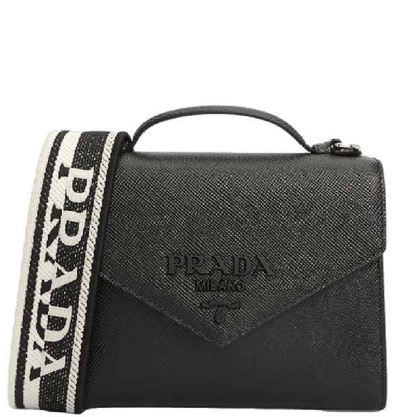  Túi Nữ Prada Saffiano Cuir 'Black' 