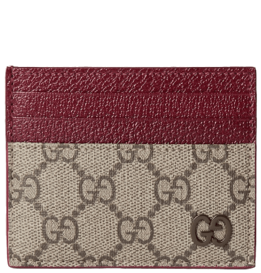  Ví Gucci Bi-color GG Card Case 'Beige' 