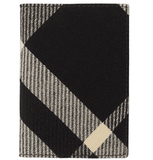  Ví Nam Burberry Check Folding Card Case 'Black' 