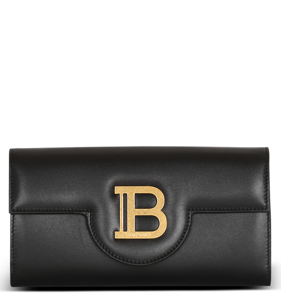  Ví Nữ Balmain B-Buzz Leather Wallet 'Black' 