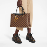  Túi Nữ Louis Vuitton Lv Riverside Damier Ebene 'Black' 