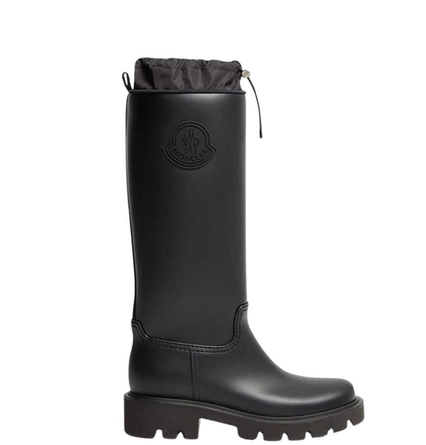  Giày Nữ Moncler Kickstream High Rain 'Black' 