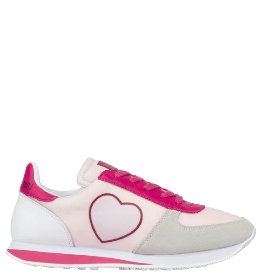  Giày Moschino Nữ Walk Love Running 'Pink' 