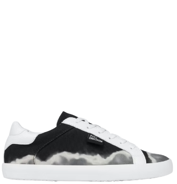  Giày Moschino Nữ Tie Dye Canvas 'Black' 