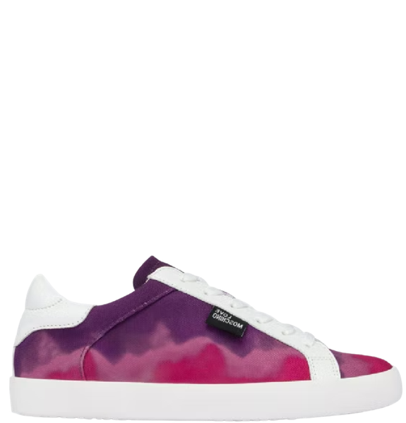  Giày Moschino Nữ Tie Dye Canvas 'Fuchsia' 