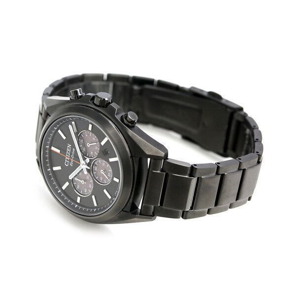  Đồng Hồ Nam CITIZEN Eco-Drive Chronograph Dial Watch 'Black' 