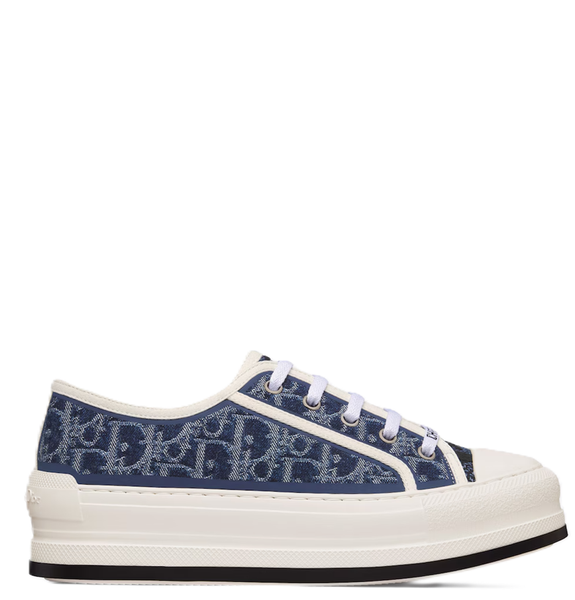  Giày Nữ Christian Dior Walk'n'Dior Platform Sneaker 'Blue' 