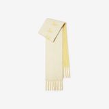  Khăn Burberry Reversible Logo Alpaca Wool Blend Scarf 'Sandstone' 