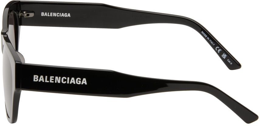 Kính Balenciaga Rectangular 'Black'