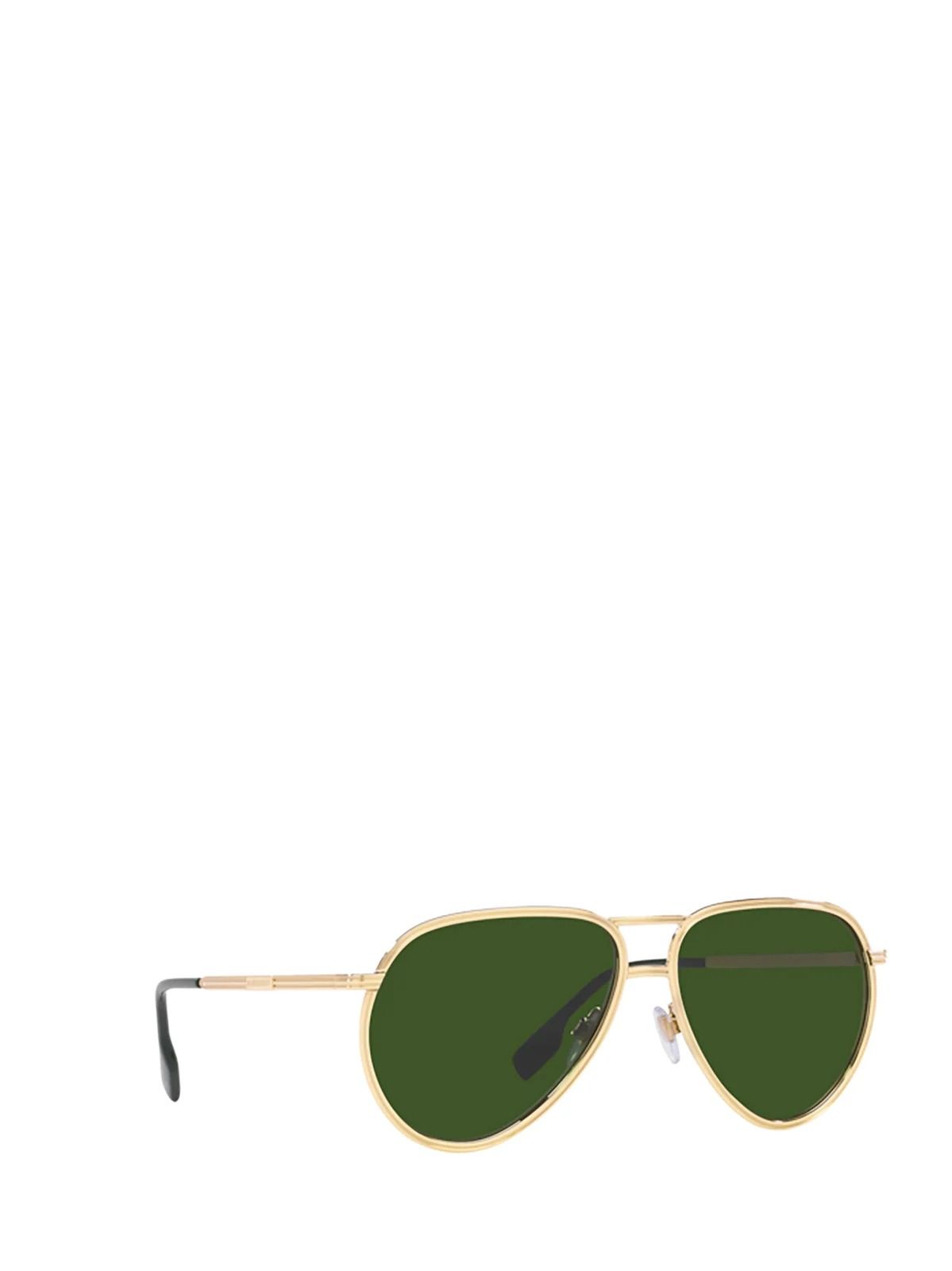  Kính Nam Burberry Eyewear Scott Aviator Frame Sunglasses 'Green' 