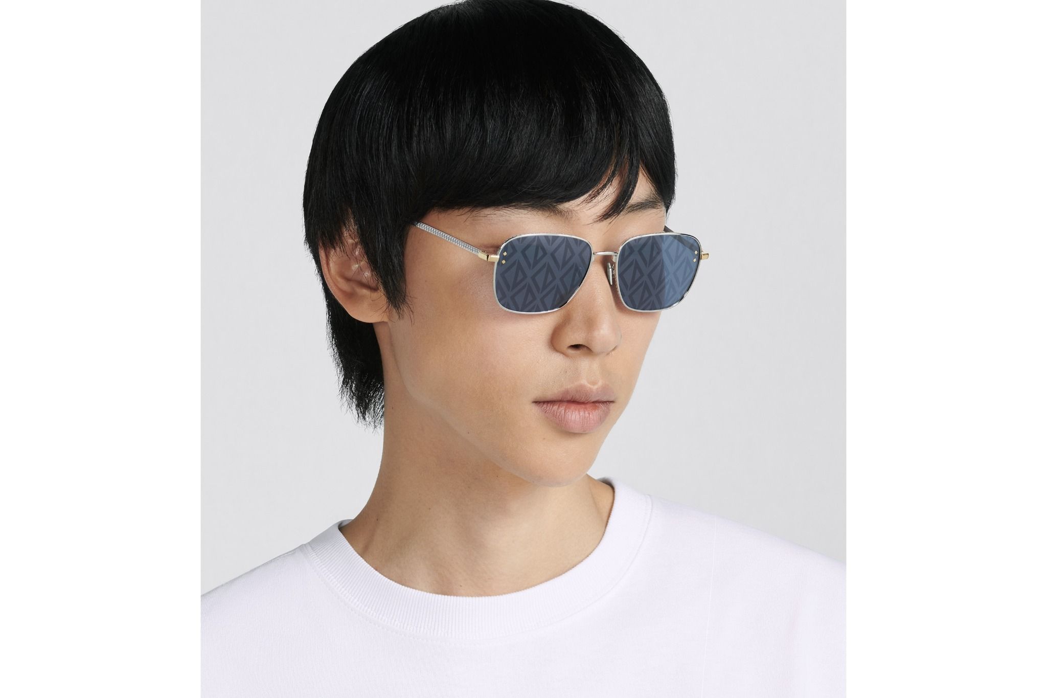 Kính Nam Dior CD Diamond S4U Square 'Blue'
