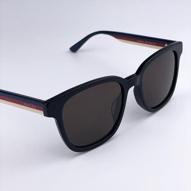  Kính Nam Gucci Classic Series Sunglasses 'Black Blue Red' 