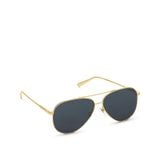  Kính Nam Louis Vuitton LV Ace Pilot Sunglasses S00 'Gold' 