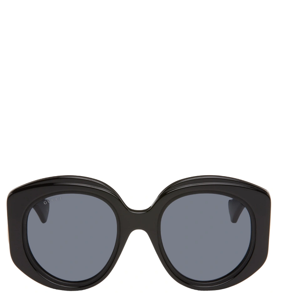  Kính Gucci Oversized Round Sunglasses 'Black' 