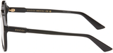  Kính Nam Gucci Aviator Glasses 'Black' 