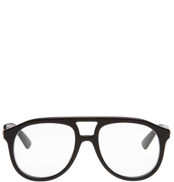  Kính Nam Gucci Aviator Glasses 'Black' 