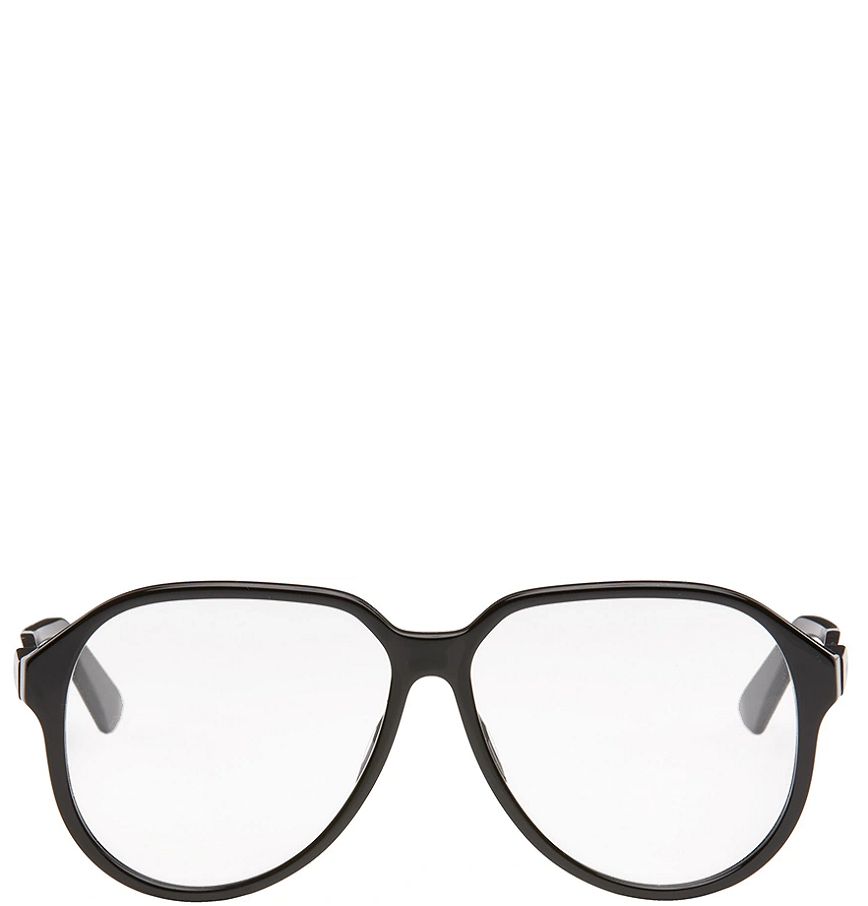  Kính Nam Gucci Aviator Glasses 'Black' 
