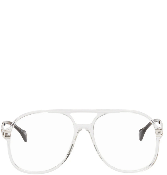  Kính Nam Gucci Aviator Glasses 'Transparent' 