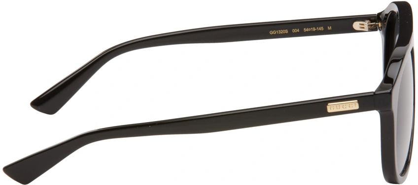  Kính Nam Gucci Aviator Sunglasses 'Black' 