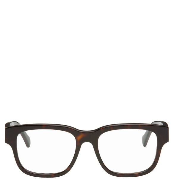  Kính Nam Gucci Square Glasses 'Tortoiseshell' 