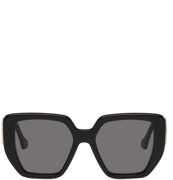  Kính Nam Gucci Square Sunglasses 'Black' 