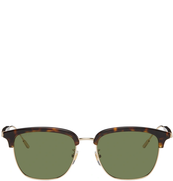  Kính Nam Gucci Square Sunglasses 'Tortoiseshell' 